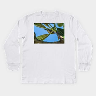 japanese white eye 22 Kids Long Sleeve T-Shirt